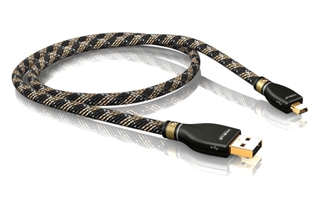 ViaBlue™ KR-2 Silver High-End USB-Kabel 2.0 A/MINI-B