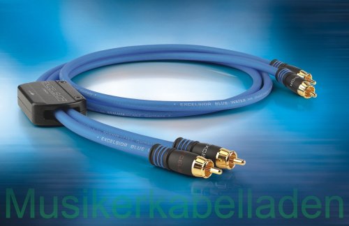 Sommer Cable EXCELSIOR® BlueWater Highend RCA/Cinch-Kabel (Paar)