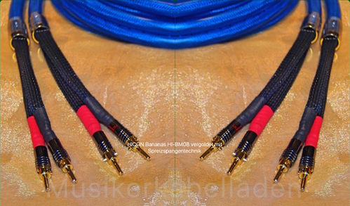 Sommercable Quadra Blue Highend Lautsprecherkabel Single-Wire (Paar)