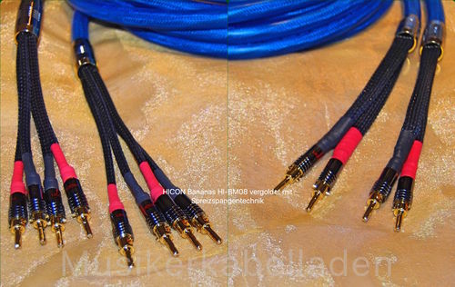 Sommercable Quadra Blue Highend Lautsprecherkabel BI-Wiring (Paar)