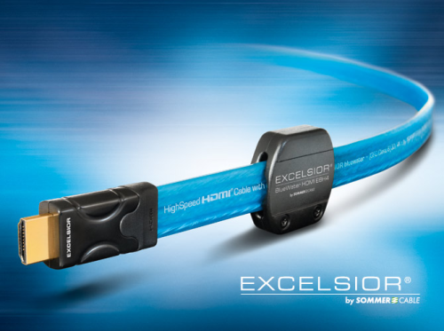 Sommercable EXCELSIOR® BlueWater HighSpeed HDMI-Kabel mit Ethernet - 3,0 m