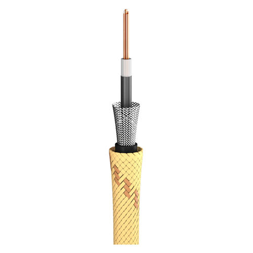 Sommer Cable Instrument cable Classique; PVC + fabric; yellow-black