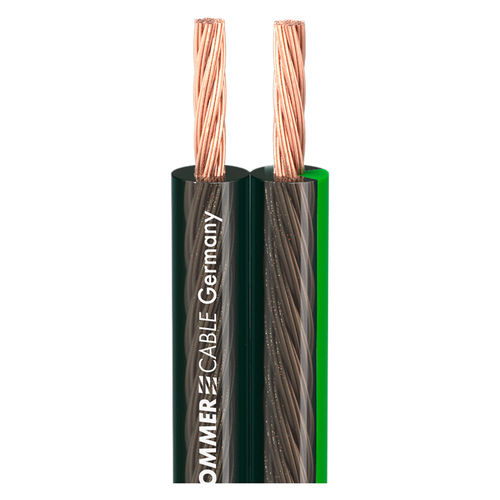 Sommer Cable Lautsprecherkabel Orbit 240 MKII, HighEnd; 2 x 4,00 mm²; schwarz transparent