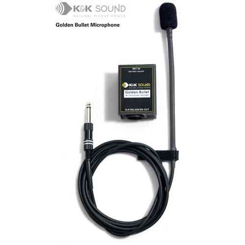 K&K Sound GOLDEN BULLET Universales Kondensator-Mikrofon
