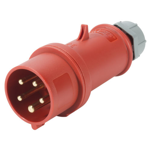 Mennekes CEE cable plug 5-pin, red