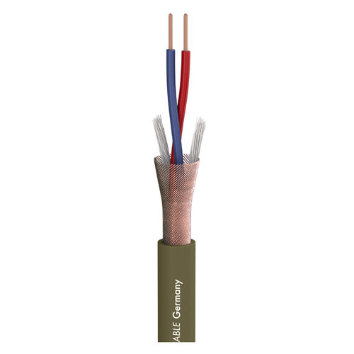 Sommer Cable Mikrofonkabel Captain Flexible; 2 x 0,22 mm²; PVC Ø 6,50 mm; olivgrün