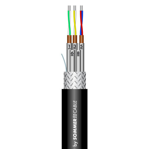 Sommer Cable Multipair Aura DMCK10; 10 x 2 x 0,15 mm²; Soft-PUR-FRNC