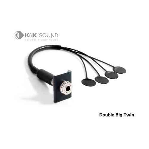 K&K Double Big Twin Tonabnehmersystem für den Kontrabass