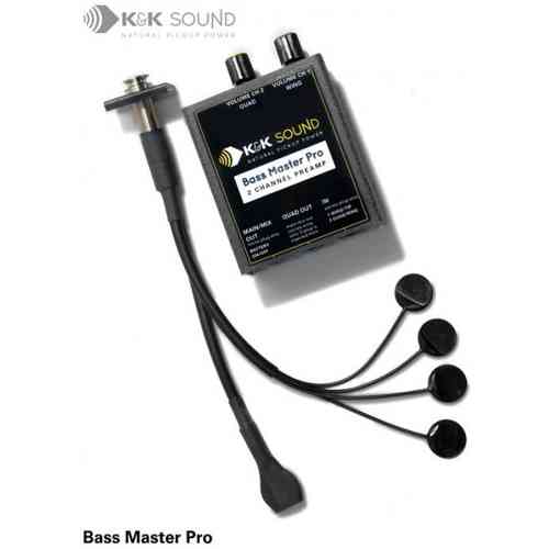 K&K Sound Bass Master Pro Tonabnehmer-System für Kontrabass