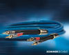 Sommercable EXCELSIOR® SC-Quadra Blue Speakercable Single-Wire (Pair)
