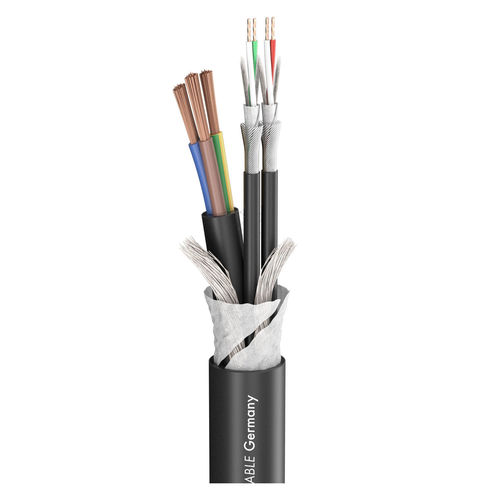 Sommer Cable Monolith 2; Power: 3 x 1.50 mm²; DMX: 2 x 2 x 0.14 mm²; PVC