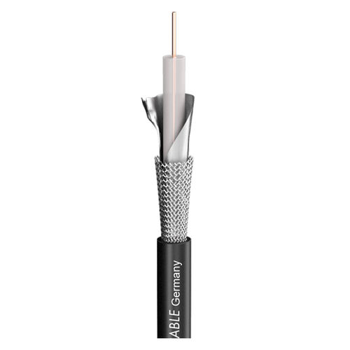 Sommer Cable Videokabel SC-Focusline MS; flammwidrig Ø 6,20 mm; 75 Ω; schwarz