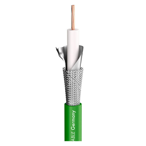 Sommer Cable Videokabel SC-Vector Plus; 1 x 1,20; PVC Ø 6,95 mm; 75 Ω; grün