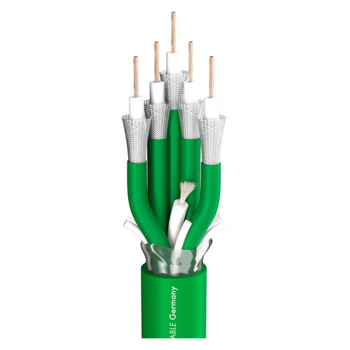 Sommer Cable Videokabel SC-Vector Plus 5; PVC selbstverlöschend; 75 Ω; grün