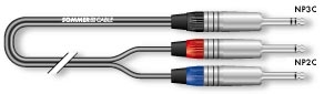 Sommer Cable ONYX 2025 Stereo-Patch-/ Insertkabel, Neutrik