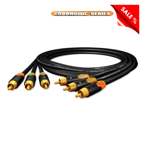 Sommercable ERGONOMIC SERIES Component YUV Video Kabel