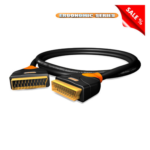 Sommercable ERGONOMIC SERIES Scart round cable Scartkabel