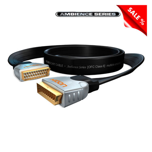 Sommercable AMBIENCE SERIES Scart flat cable Scartkabel