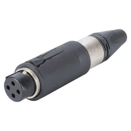 NEUTRIK® XLR, 3-pin, unisex XLR cable connector male / female