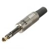 Hicon stereo jack plug HI-J63S01 6.3mm tip gold-plated