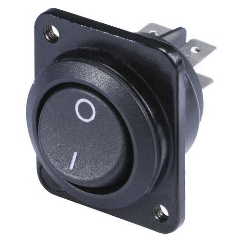 Hicon HI-SW02 switch 2-pole on / off, D-flange