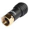 Hicon F cable connector HI-FM07, real gold-plated pin