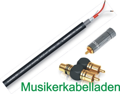 Sommer Cable CARBOKAB 225 High-End Subwoofer-Cable