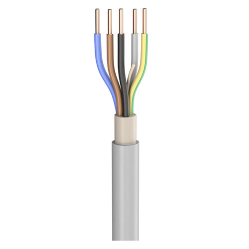 Sommer Cable Power Line, NYM-J Load Line; 5 x 1.50 mm²; PVC, flame retardant