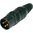 Hicon XLR connector 3-pin HI-X3CM-G, gold-plated contacts