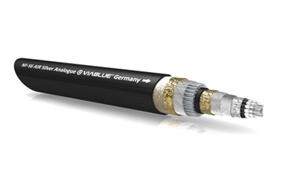 ViaBlue NF-S6 AIR Silver Analogue Kabel, Meterware