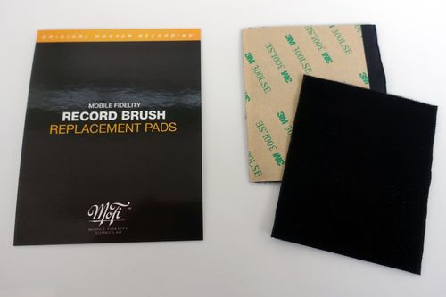 Mobile Fidelity Record Brush Kohlefaserbürste Ersatzpads (1 Paar)
