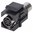 Hicon S-Video, 4-pin, plastic, patch mounting connector