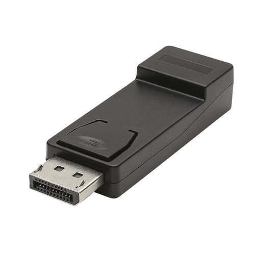 Basic Adapter HDMI female/DisplayPort male gerade, schwarz