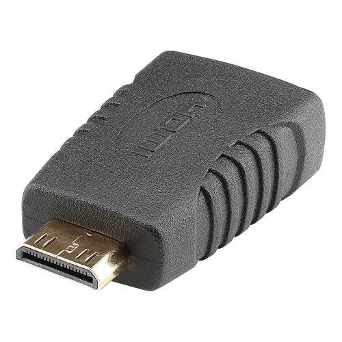 Basic Adapter | HDMI female/HDMI mini male gerade, schwarz