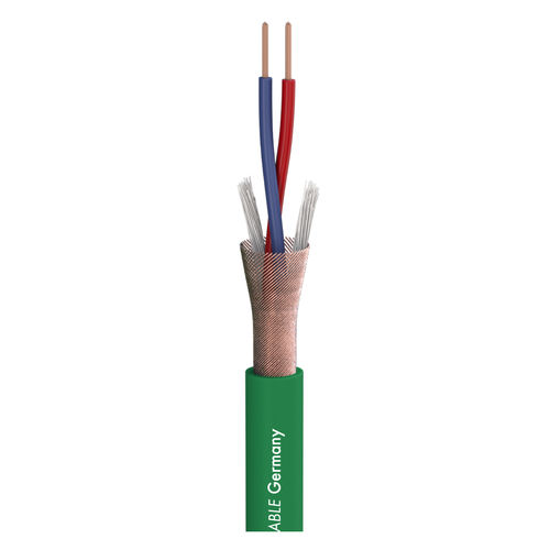 Sommer Cable Mikrofonkabel Stage 22 Highflex; 2 x 0,22 mm²; PVC Ø 6,40 mm; grün