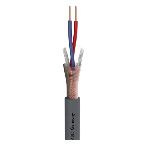 Sommer Cable Mikrofonkabel Stage 22 Highflex; 2 x 0,22 mm²; PVC Ø 6,40 mm; eisgrau