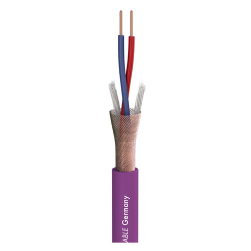 Sommer Cable Mikrofonkabel Stage 22 Highflex; 2 x 0,22 mm²; PVC Ø 6,40 mm; violett