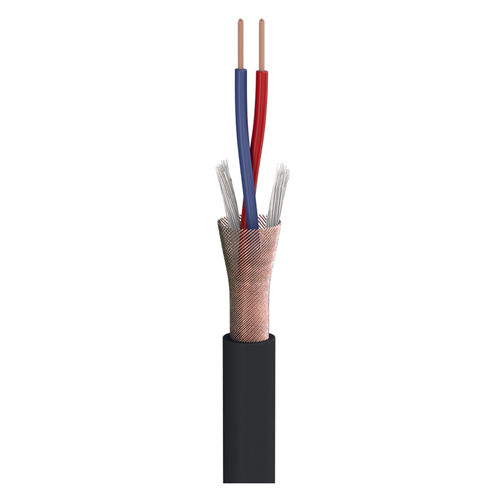 Sommer Cable Mikrofonkabel Stage 22 Highflex; 2 x 0,22 mm²; schwarz, ohne Aufdruck