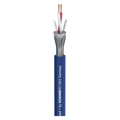Sommer Cable Mikrofonkabel SC-Primus; 2 x 0,50 mm²; PVC Ø 6,70 mm; blau