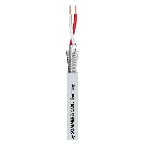 Sommer Cable Patch- & Mikrofonkabel SC-Goblin; 2 x 0,14 mm²; PVC Ø 4,60 mm; eisgrau