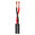 Sommer Cable Lautsprecherkabel Meridian Mobile SP225, 2 x 2,50 mm² PVC schwarz