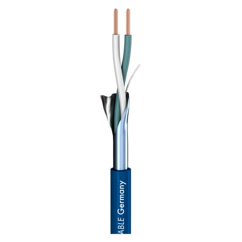 Sommer Cable Patchkabel SC-Isopod SO-F22; 2 x 0,22 mm²; PVC blau