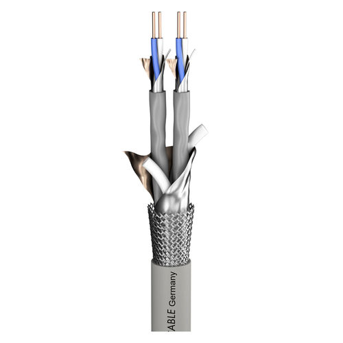Sommer Cable Cable Modulation Logic Able MP02; 2 x 2 x 0.26 mm²; FRNC Halogen-free; Gray