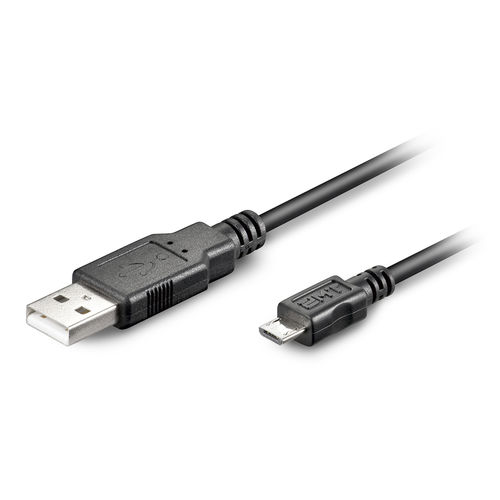 BASIC Universal-Serial-Bus USB, 4; USB A male / USB micro B male