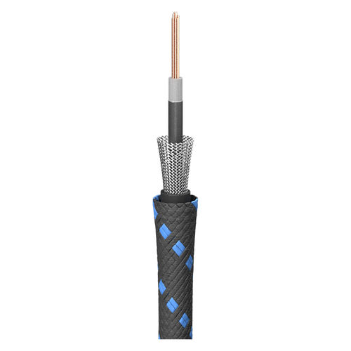 Sommer Cable Instrumentenkabel Classique; PVC + Gewebe; schwarz-blau