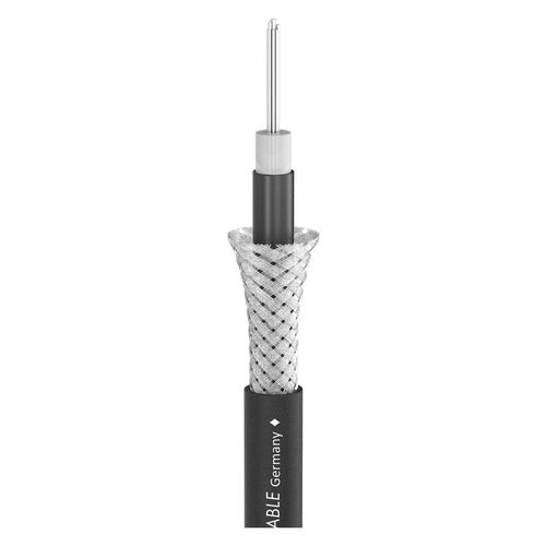 Sommer Cable Instrumentenkabel Silver Spirit; 1 x 0,22 mm²; Soft-PVC; schwarz