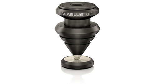 ViaBlue™ QTC Spikes XL Schwingungsabsorber, Schwarz - 4 Stück