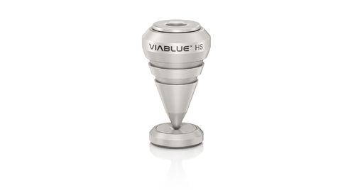 ViaBlue™ HS Spikes Vibrationsabsorber, Silber - 4 Stück