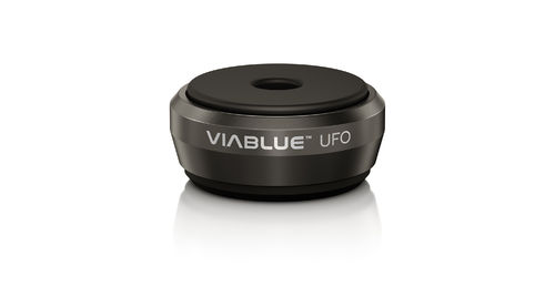 ViaBlue™ UFO Absorber Vibrationsdämpfung, Schwarz - 4 Stück