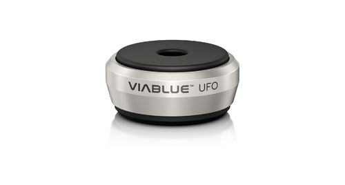 ViaBlue™ UFO Absorber Vibrationsdämpfung, Silber - 4 Stück
